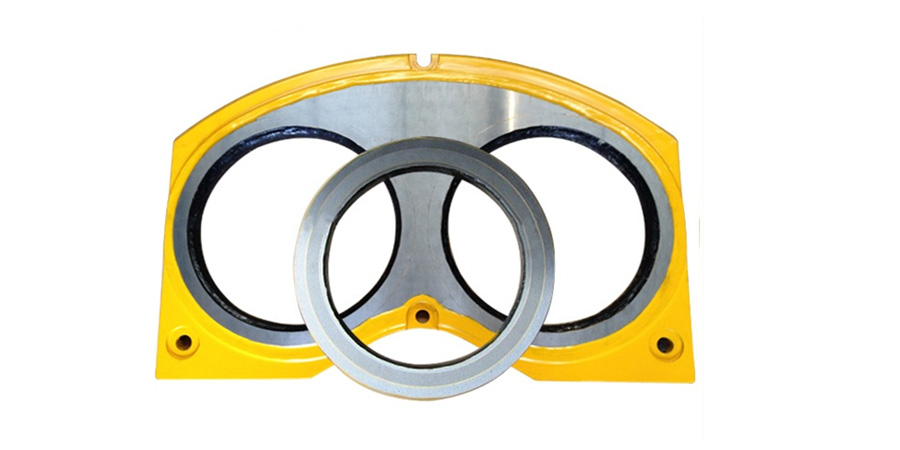 CIFA betonpomp slijtplaten en ringen