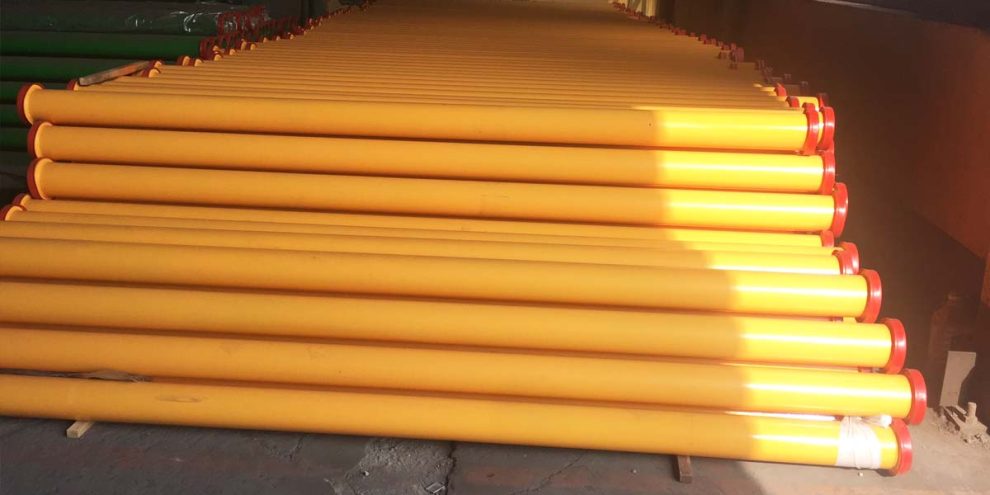 ST52 sin fisuras bomba de hormigón tubo de suministro