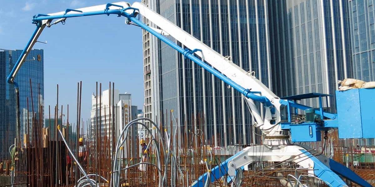 Mobile Hydraulic Spider Concrete Placing Boom for sale