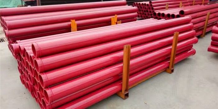 Kenakan Tahan Beton Pompa Pengiriman Pipa