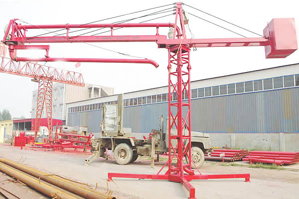 12m Hydraulic Concrete Placing Boom