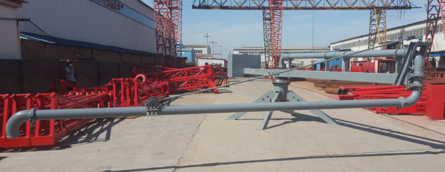 12m 15m 18m Electric spider concrete placing boom / concrete placer / concrete distributor