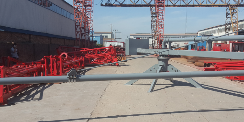 12m 15m 18m Boom penempatan beton laba-laba listrik / tempat beton / distributor beton