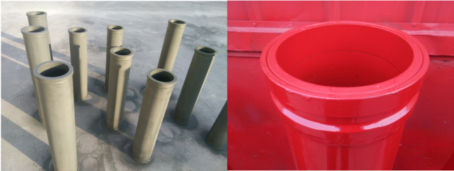 concrete pump pipe reducer wear-resisting concrete pump pipe