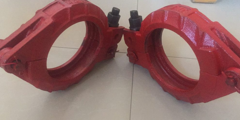 abrazadera de tubo de la bomba de hormigón