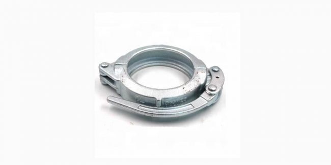 Concrete pump pipe coupling