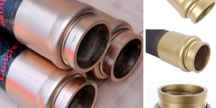 kawat baja dikepang pompa beton selang karet