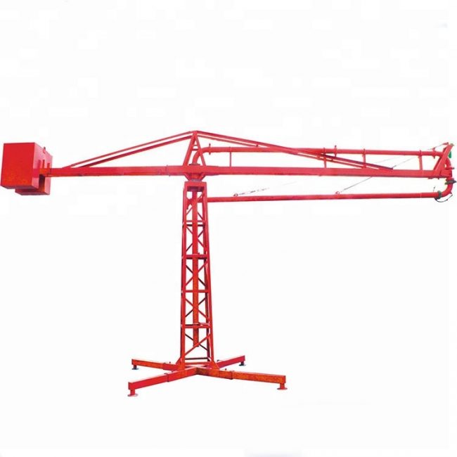 tower type concrete placing boom