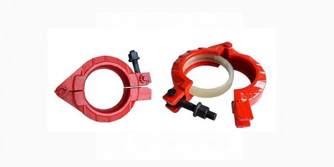 concrete pump clamp coupling for putzmeister