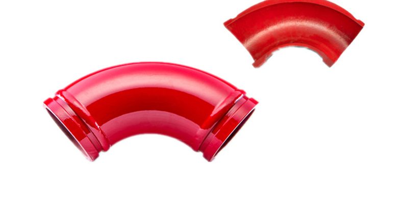 Beton-Pumpe-Ellenbogen-DN125-ST52-R180-15